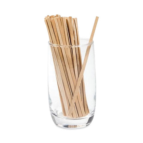Image of AmerCareRoyal® R810 Wood Stir Sticks, 5.5", 1,000/Box