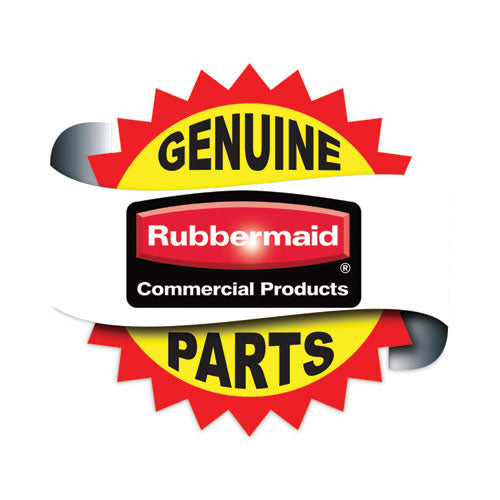 Image of Rubbermaid® Commercial FG9T73M5BLA Rubber Tool Grips For Hygen Microfiber Cleaning Carts, Black