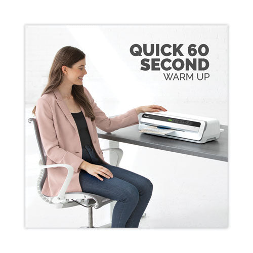 Image of Fellowes® 5746301 Jupiter 125 Laminator, 6 Rollers, 12.5 Max Document Width, 10 mil Max Document Thickness