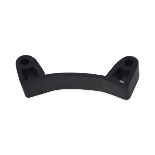 Image of Rubbermaid® Commercial FG9T73M5BLA Rubber Tool Grips For Hygen Microfiber Cleaning Carts, Black