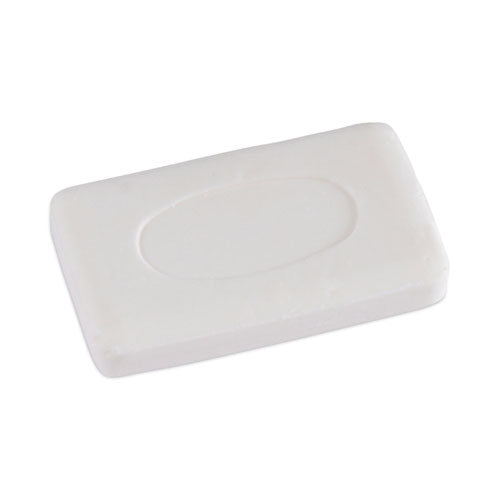 Image of Boardwalk® BWKNO3UNWRAPA Face and Body Amenity Soap, Unwrapped, Floral Scent, # 3 Bar, 144/Carton