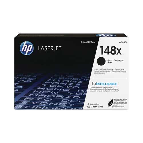 Image of HP W1480X HP 148X, (W1480X) High-Yield Black Original LaserJet Toner Cartridge