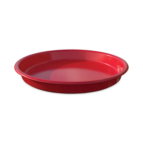 Image of deflecto® Little Artist's Antimicrobial Craft Tray, 13" Dia., Red