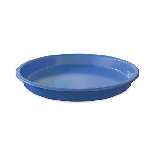 Image of deflecto® Little Artist's Antimicrobial Craft Tray, 13" Dia., Blue