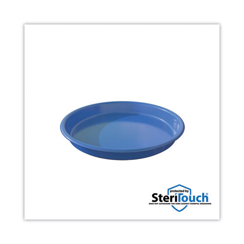 Image of deflecto® Little Artist's Antimicrobial Craft Tray, 13" Dia., Blue