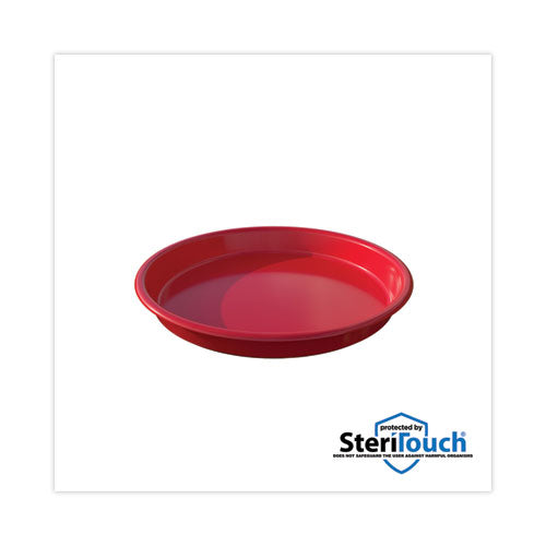Image of deflecto® Little Artist's Antimicrobial Craft Tray, 13" Dia., Red