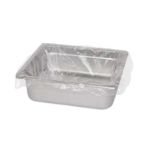 Image of AmerCareRoyal® SPL1814 Steam Pan Liners for 1/3-Size Pans, Includes Twist-Ties, 18" x 14", Clear, 250/Carton