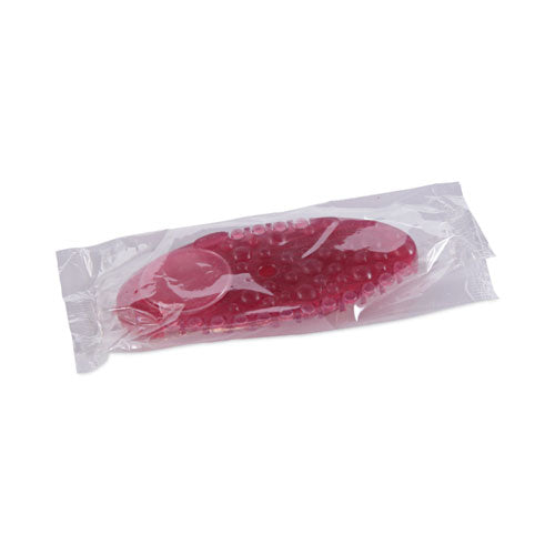 Image of Boardwalk® CURVP010I060M01AAS8100 Curve Solid Air Freshener, Spiced Apple, Red, 10/Box