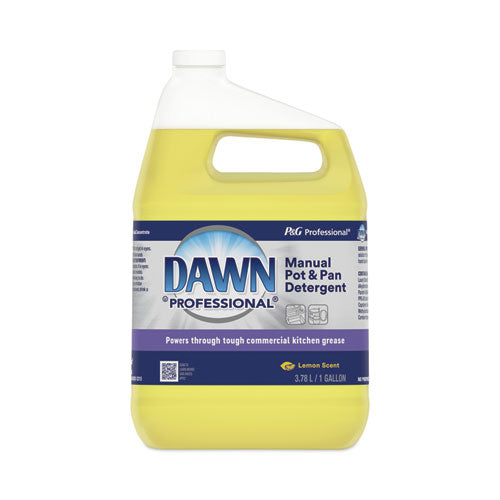 Image of Dawn® Professional 57444 Manual Pot/pan Dish Detergent, Lemon, 4/carton