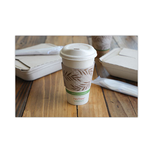 Image of World Centric® SLPALG Hot Cup Sleeves, Fits 10, 12, 16, 20 Oz Cups, Natural, 1,000/carton