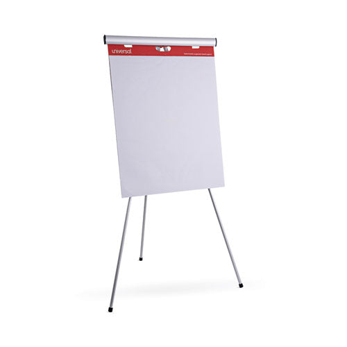 Image of Universal® UNV45602 Renewable Resource Sugarcane Based Easel Pads, Presentation Format (1" Rule), (50) White 27 x 34 Sheets, 2/Carton