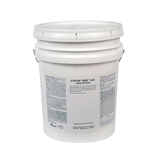 Exterior Acrylic Flat Latex Paint, MPI #10, Flat Gray 36492