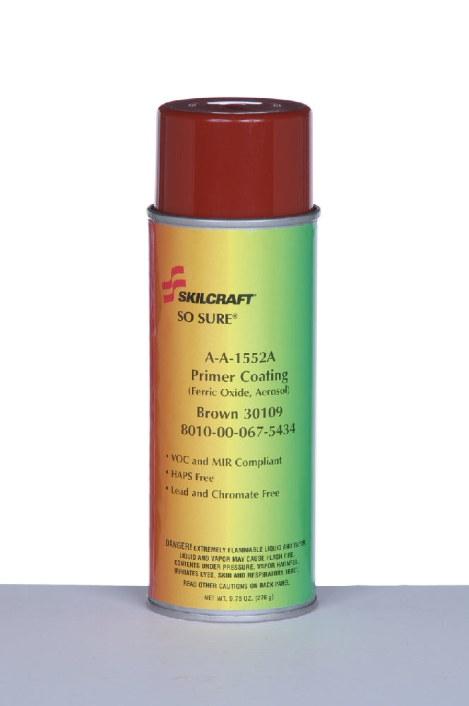 So-Sure Aerosol Primer Paint, Brown 30109