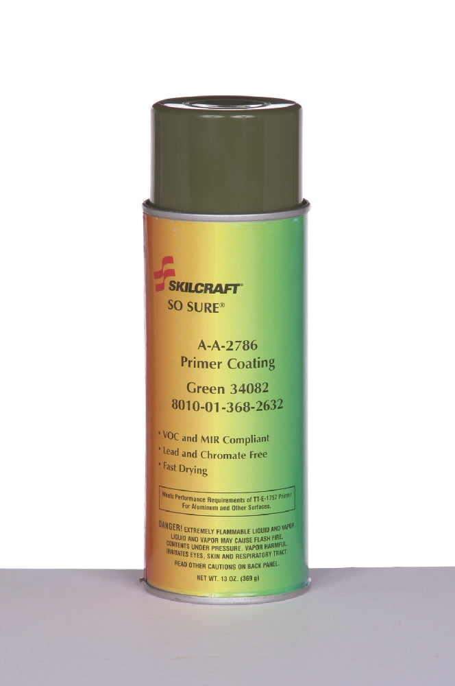 So-Sure Aerosol Primer Paint, Green 34082