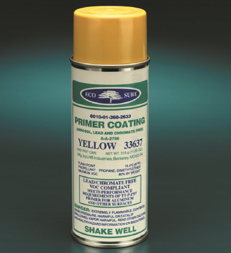 So-Sure Aerosol Primer Paint, Yellow 33637