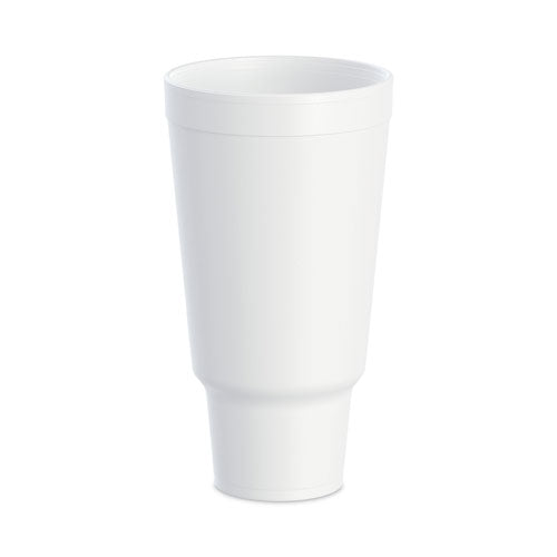 Image of Dart® 44AJ32 J Cup Insulated Foam Pedestal Cups, 44 oz, White, 300/Carton