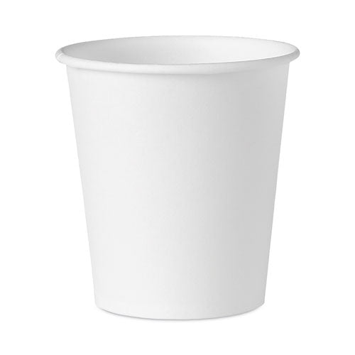 Image of SOLO® 44-2050 Paper Water Cups, 3 oz, White, 100/Pack