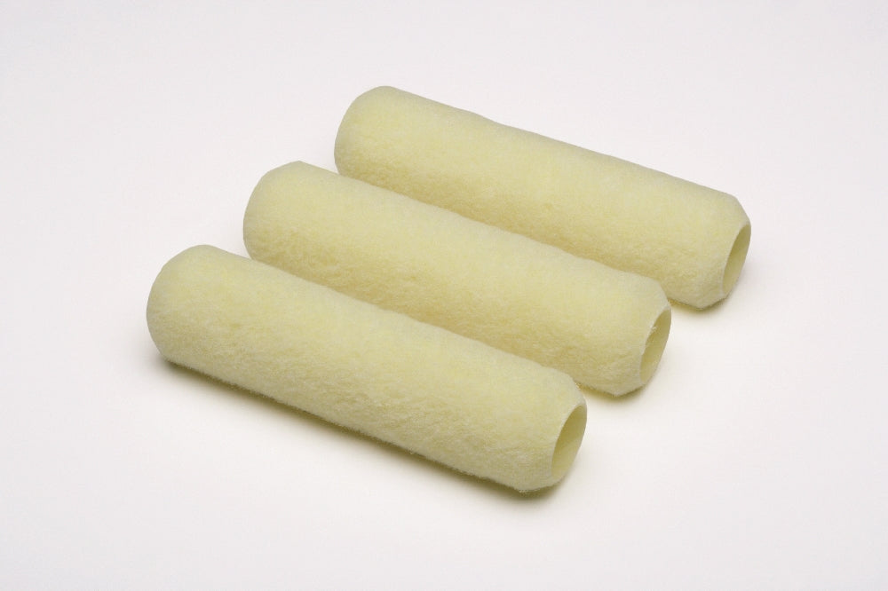 Image of SKILCRAFT® Paint Roller Cover, Knit Fabric, 3/8" Nap, 9", Yellow