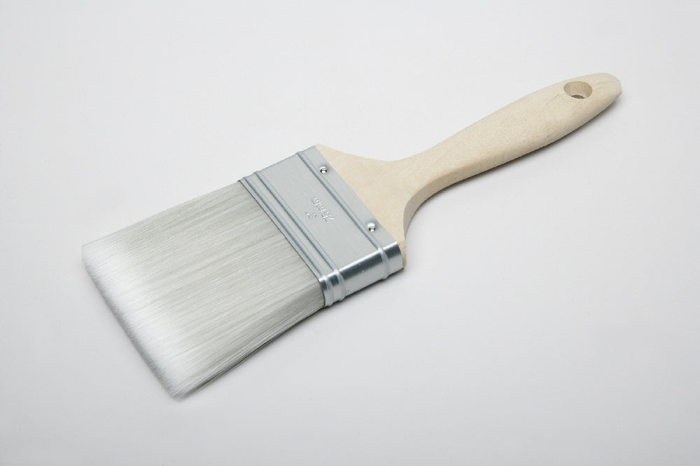Image of SKILCRAFT® Synthetic Filament Paint Brush, 3", Flat Sash