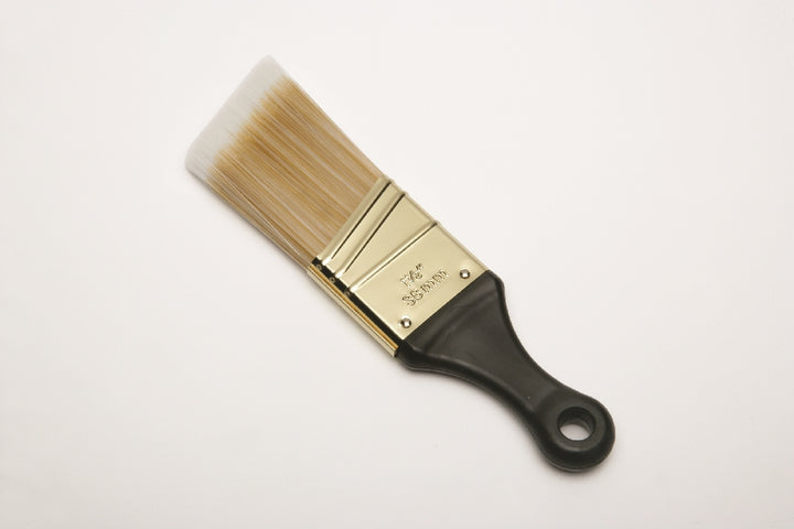 Image of SKILCRAFT® Angle Sash Wide Paint Brush, 1-1/2" Wide Angle Sash , 3" Short Handle