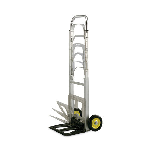 Image of Safco® 4061 HideAway Aluminum Hand Truck, 250 lb Capacity, 15.5 x 16.5 x 43.5, Aluminum