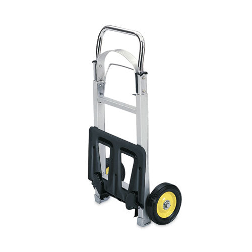 Image of Safco® 4061 HideAway Aluminum Hand Truck, 250 lb Capacity, 15.5 x 16.5 x 43.5, Aluminum