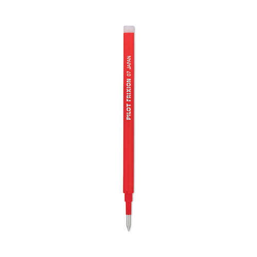 Image of Pilot® 77332 Refill For Pilot Frixion Erasable, Frixion Ball, Frixion Clicker And Frixion Lx Gel Ink Pens, Fine Tip, Red Ink, 3/pack