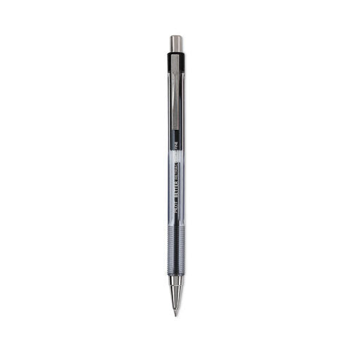 Image of Pilot® 30000 Better Ballpoint Pen, Retractable, Fine 0.7 Mm, Black Ink, Smoke Barrel, Dozen
