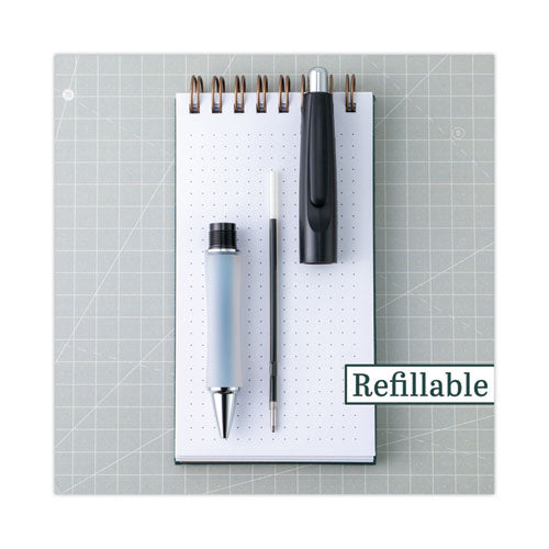 Image of Pilot® 36100 Dr. Grip Ballpoint Pen, Retractable, Medium 1 Mm, Black Ink, Black Barrel