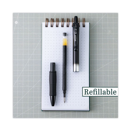 Image of Pilot® 77241 Refill For Pilot B2p, Dr Grip, G2, G6, Mr Metropolitan, Precise Begreen And Q7 Gel Pens, Fine Tip, Blue Ink, 2/pack