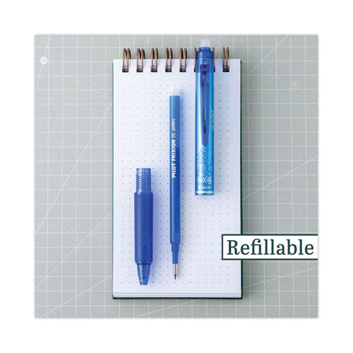 Image of Pilot® 77331 Refill For Pilot Frixion Erasable, Frixion Ball, Frixion Clicker And Frixion Lx Gel Ink Pens, Fine Tip, Blue Ink, 3/pack
