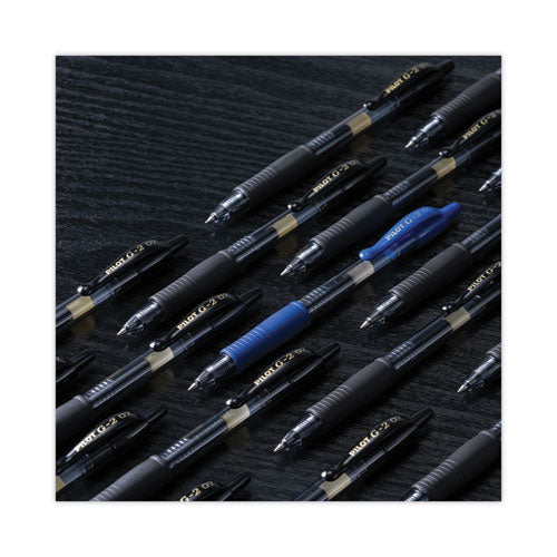 Image of Pilot® 31023 G2 Premium Gel Pen, Retractable, Fine 0.7 mm, Assorted Ink and Barrel Colors, 3/Pack