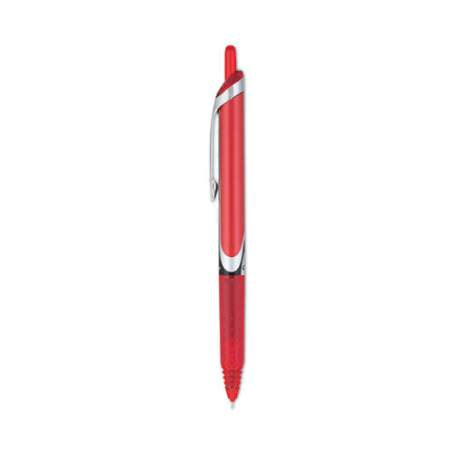 Image of Pilot® 26064 Precise V5RT Rollerball Pen, Retractable, Extra-Fine 0.5 mm, Red Ink, Red Barrel