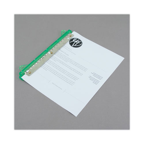 Image of McGill MCG600AS 6-Sheet Trident Binder Punch, Three-Hole, 1/4" Holes, Assorted Colors
