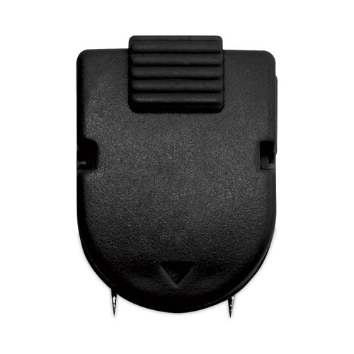 Image of Advantus 75344 Wall Clips for Fabric Panels, 40 Sheet Capacity, Black, 20/Box