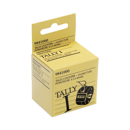 Image of Bates® 9841000 Tally I Hand Model Tally Counter, Registers 0-9999, Chrome