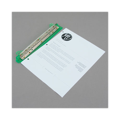Image of McGill MCG600AS 6-Sheet Trident Binder Punch, Three-Hole, 1/4" Holes, Assorted Colors