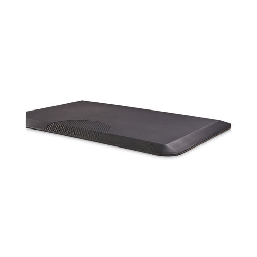 Image of Safco® 2110BL Anti-Fatigue Mat, Rectangular, Black Textured Surface, 20" x 30"