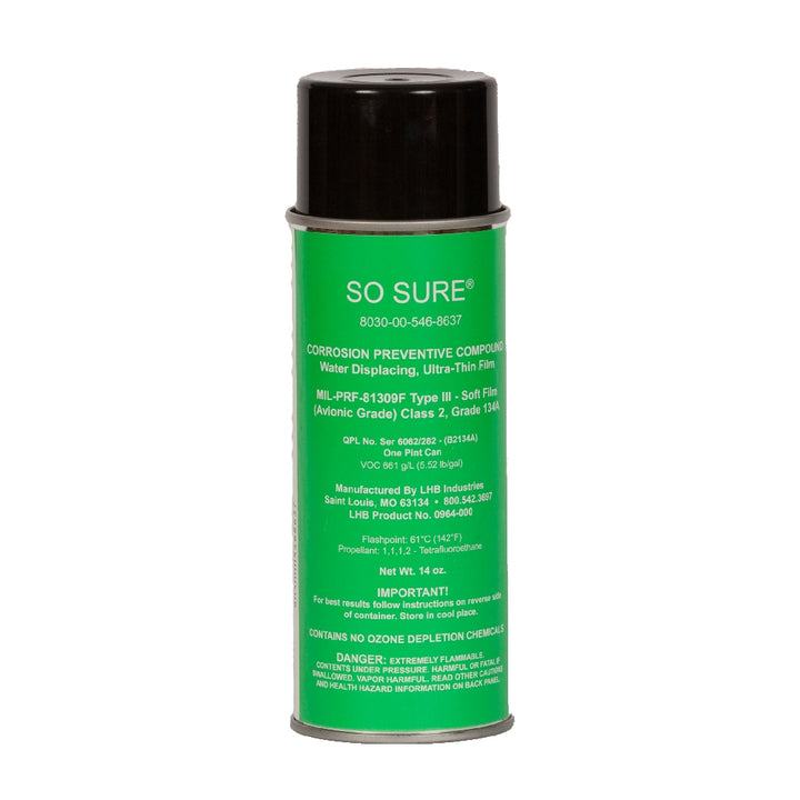 Corrosion Preventative Compound, Interior/Protected, Type III, Class II, Grade 134A