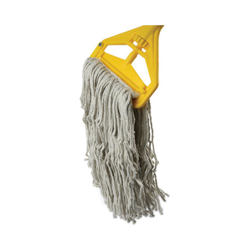 Image of Boardwalk® BWKCM02024S Banded Cotton Mop Head, #24, White, 12/carton