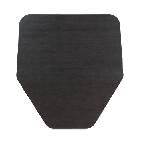 Image of TOLCO® 220209 Komodo Urinal Mat, Shield-Shaped, Gray Smooth Surface, 18" x 20", 6/Carton