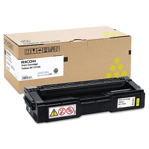 Image of Ricoh® 406347 406347 Toner, 2,500 Page-Yield, Yellow