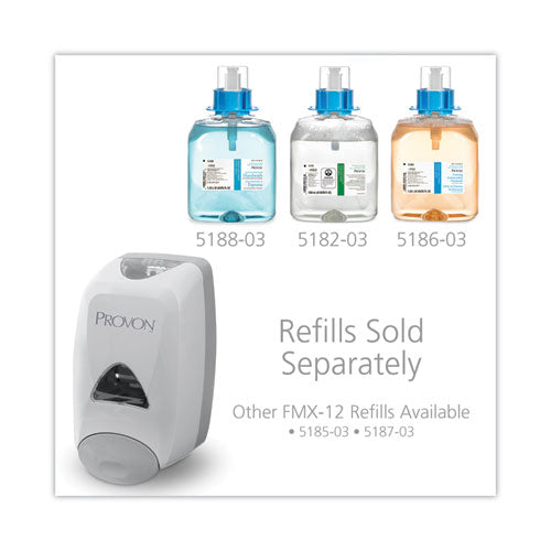 Image of PROVON® 5160-06 FMX-12 Foam Soap Dispenser, 1,250 mL, 6.25 x 5.12 x 9.88, Dove Gray, 6/Carton
