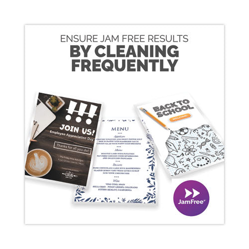 Image of FellowesÂ® Laminator Cleaning Sheets, 3 To 10 Mil, 8.5" X 11", White, 10/pack