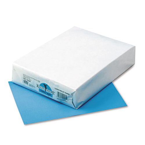 Image of Pacon® P102056 Kaleidoscope Multipurpose Colored Paper, 24 lb Bond Weight, 8.5 x 11, Cobalt Blue, 500/Ream