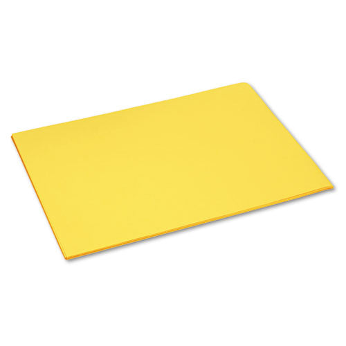 Image of Pacon® P103068 Tru-Ray Construction Paper, 76 lb Text Weight, 18 x 24, Yellow, 50/Pack