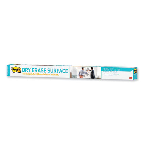 Image of Post-it® DEF4X3 Dry Erase Surface, Laminate Film, 48" x 7 mil x 36", White