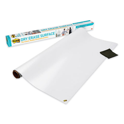 Image of Post-it® DEF4X3 Dry Erase Surface, Laminate Film, 48" x 7 mil x 36", White