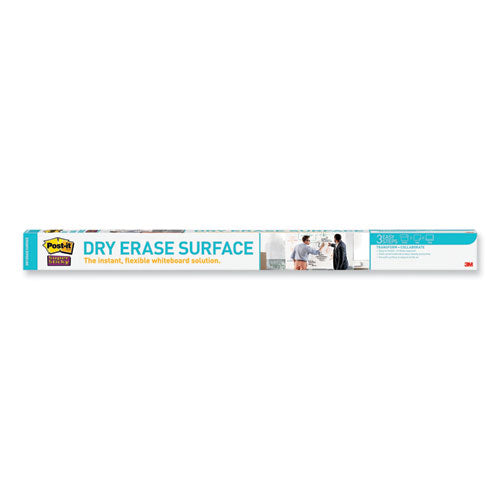 Image of Post-it® DEF6X4 Dry Erase Surface, Laminate Film, 72" x 7 mil x 48", White