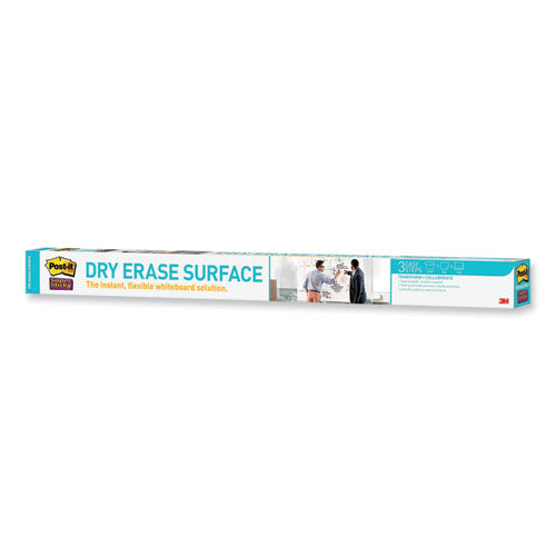 Image of Post-it® DEF6X4 Dry Erase Surface, Laminate Film, 72" x 7 mil x 48", White